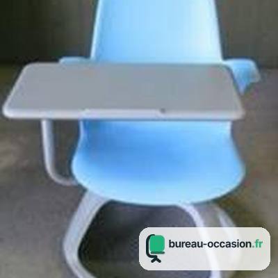 Chaise Steelcase Node d'occasion : tablette écritoire et roulettes