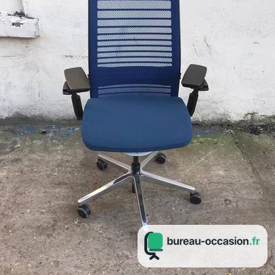 Steelcase Think d'occasion : dossier à lamelles, assise colorée