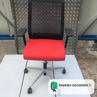Steelcase Think d'occasion : fauteuil résille, assise couleur