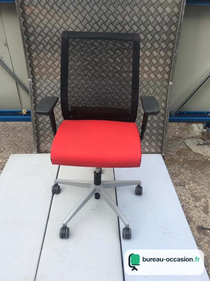 Steelcase Think d'occasion : fauteuil résille, assise couleur